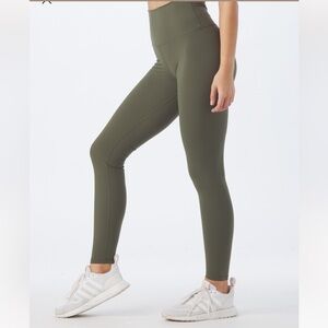 Glyder High Waist Pure Legging Moss Green